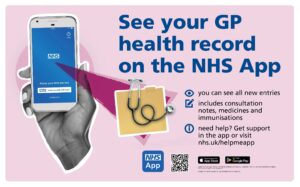 The NHS App - see your health record